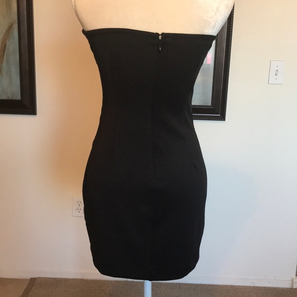 Bebe strapless sequence dress. - Picture 3 of 4